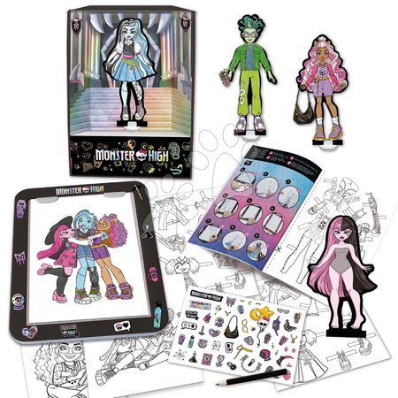 Ručné práce a tvorenie - Kreatívne tvorenie s tabletom Fashion Designer Monster High Educa_1