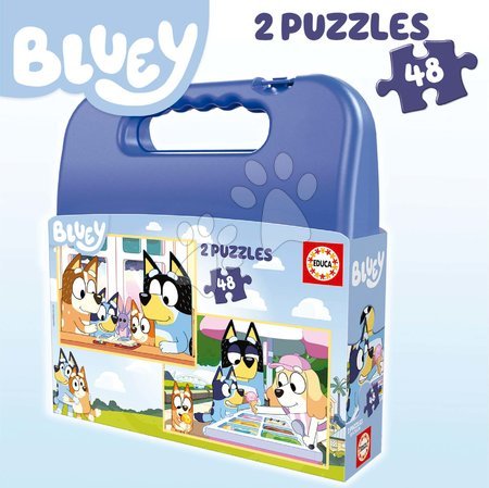 Dětské puzzle do 100 dílků - Puzzle Bluey Educa - 2