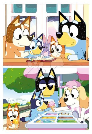 Dětské puzzle do 100 dílků - Puzzle Bluey Educa - 3