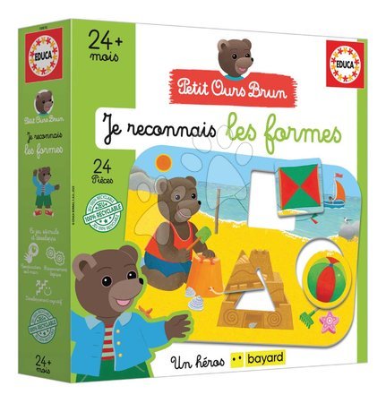 Gry towarzyskie dla dzieci - Gra edukacyjna dla najmłodszych Je reconnais les formes Educa - 3