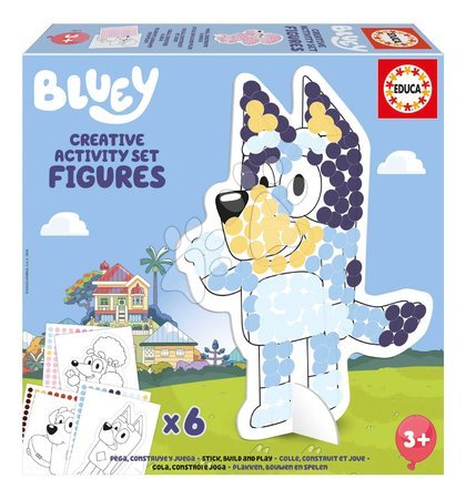 Crtanje i slikanje - Kreativno stvaranje 3D Make & Play Bluey Activity Set Educa