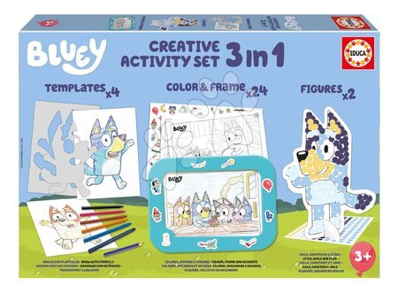 Kreative und didaktische Spielzeuge vom Hersteller Jeune Premier | Seite 19 - Kreatives Zeichnen mit einem Tablet Colour & Frame Bluey Activity Set Educa 