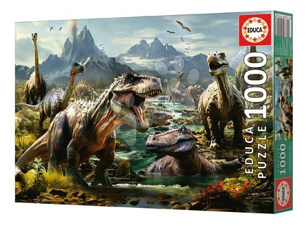 Puzzle 1000 elementów - Puzzle Fierce Dinosaurs Educa - 6