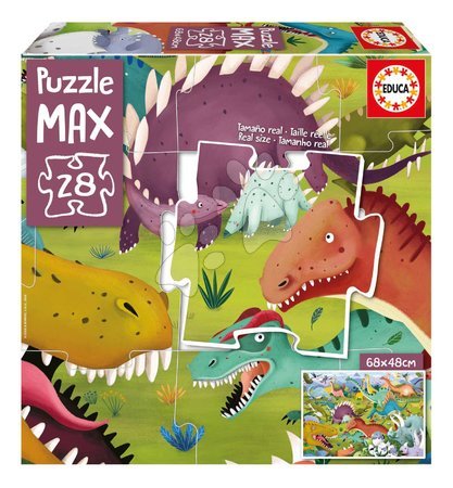 Puzzle a společenské hry | Strana 7 - Puzzle Dinosauři MAX Educa