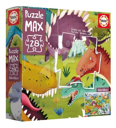 Dětské puzzle od 100–300 dílků - Puzzle Dinosauři MAX Educa - 3