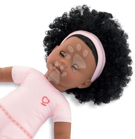 Puppen für Mädchen - Puppe zum Anziehen Pauline Ma Corolle lockiges schwarzes Haar und braune Scheraugen 36 cm ab 4 Jahren_1