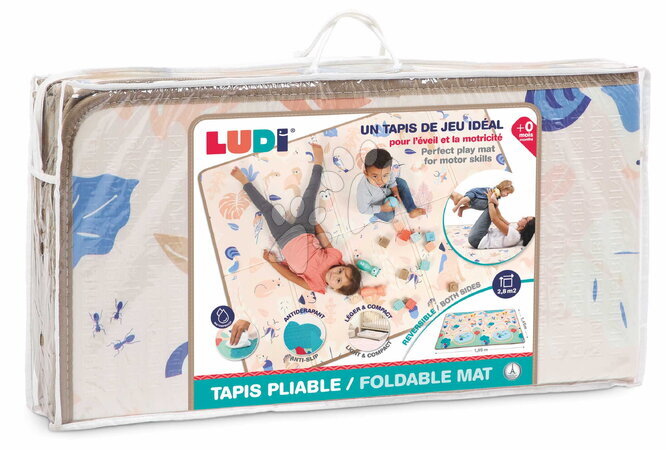 Hrazdičky a hrací deky - Pěnová hrací podložka Foldable Mat Ludi - 5