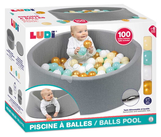 Dětské bazénky - Hrací bazén s míčky Balls Pool Ludi - 7