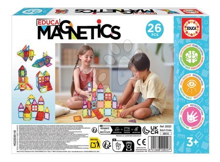 BIG-Bloxx building toys - 3D Magnetic Building Set Small Magnetics Building Tiles Educa - 3
