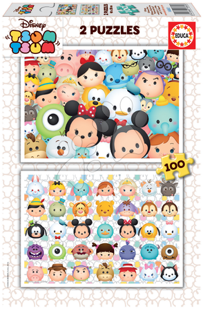 Dětské puzzle od 100–300 dílků - Puzzle Disney Tsum Tsum Educa
