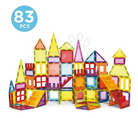 Jucării de construit BIG-Bloxx ca și lego - Joc de construit 3D magnetic extra mare Magnetics Building Tiles Educa - 2
