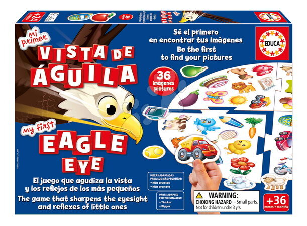 Puzzle i gry towarzyskie | Strona 2 - Gra towarzyska Orli wzrok My First Eagle Eye Educa