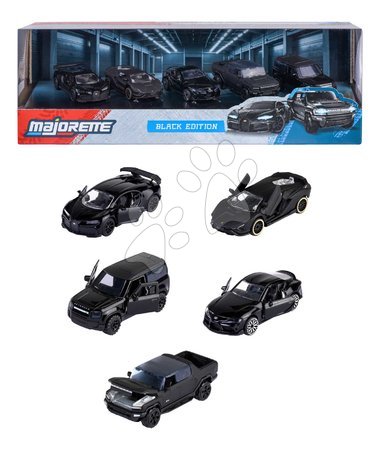 Ab 3 bis 6 Jahren - Autíčka Black Edition Giftpack Majorette_1