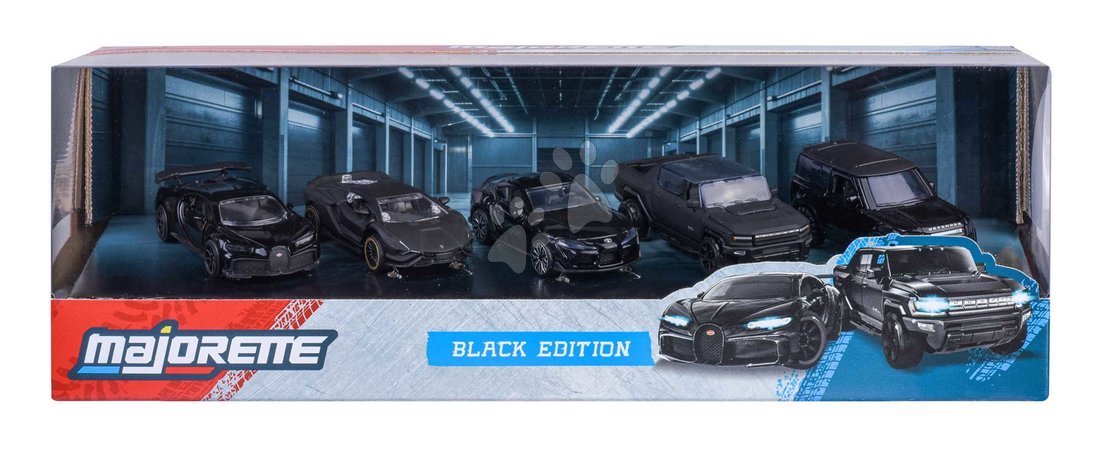 Modelle - Autíčka Black Edition Giftpack Majorette - 2