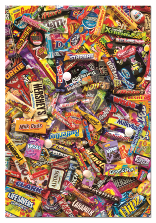 500 delne puzzle - Puzzle Genuine Chocolate Bars Educa - 1