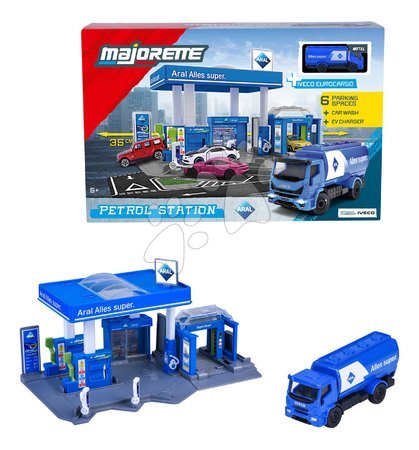 Ab 3 bis 6 Jahren - Garáž čerpacia stanica s umývačkou Petrol Station Majorette_1