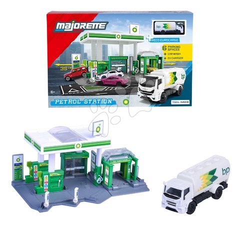 Ab 3 bis 6 Jahren - Garáž čerpacia stanica s umývačkou BP Petrol Station Majorette_1