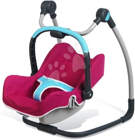 Kočárky od 18 měsíců - Sada židle, autosedačka a houpačka pro panenku Maxi Cosi & Quinny 3v1 Smoby - 7