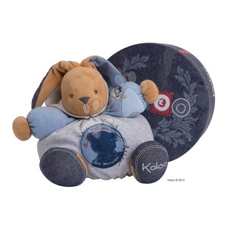 Pro miminka - Plyšový králíček Blue Denim-Chubby Rabbit Kaloo - 1