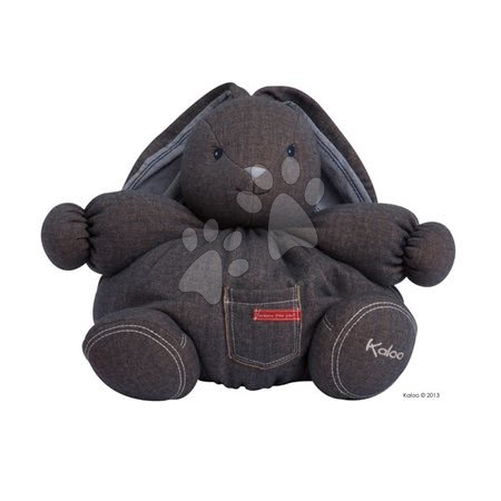 Plyšové zajace - Plyšový zajačik Blue Denim-Maxi Chubby Kaloo