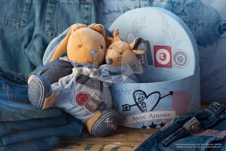 Pro miminka - Plyšový králíček Blue Denim-Chubby Rabbit Kaloo - 6