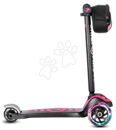 Scooters - Triciclo infantil com rodas iluminadas e mochila T5 Pink smarTrike_1