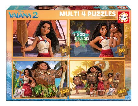 Puzzle für Kinder - Puzzle Multi 4 Moana Educa
