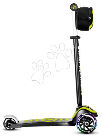 Háromkerekű rollerek - Háromkerekű roller világító kerekekkel és hátizsákkal T5 Green smarTrike - 2