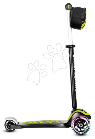 Háromkerekű rollerek - Háromkerekű roller világító kerekekkel és hátizsákkal T5 Green smarTrike - 3