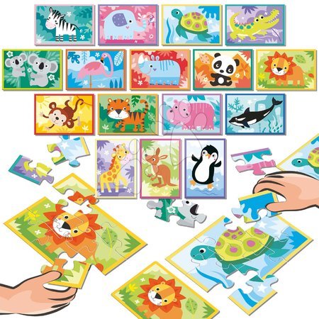 Puzzle za djecu od proizvođača Educa - Puzzle Battle životinje Animals Junior Educa_1