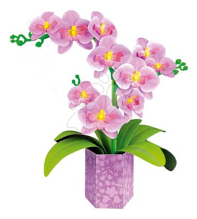 Ruční práce a tvoření - Kreativní tvoření orchidej Floral Art Orchid Educa - 2