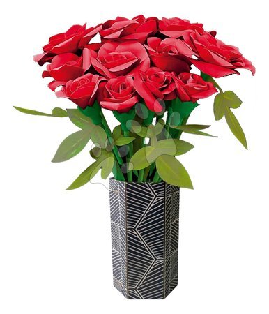 Ruční práce a tvoření - Kreativní tvoření Růže Floral Art Bouquet of Roses Educa - 2