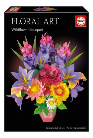 Ruční práce a tvoření - Kreativní tvoření Polní květiny Floral Art Bouquet of Wild Flowers Educa