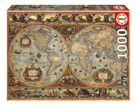 1000‑Teile‑Puzzles - Puzzle Orbis Terrarum Educa