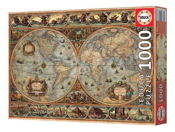 1000‑Teile‑Puzzles - Puzzle Orbis Terrarum Educa - 2