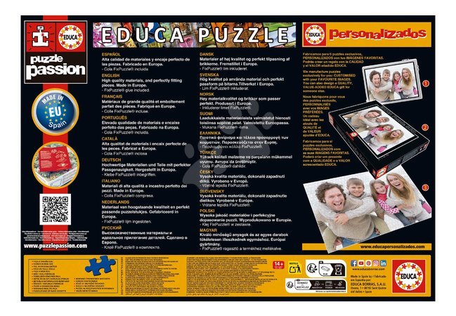 1500‑Teile‑Puzzles - Puzzle Leo und Lisa TV Junge Educa - 2
