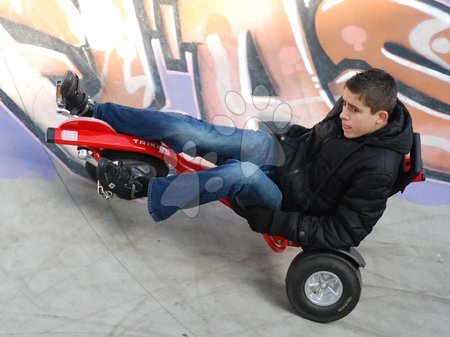 Gokarty - Gokart na pedały Go Kart Pro 100 triker Red Exit Toys  - 3