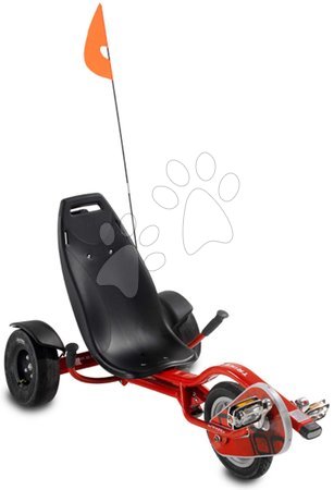 Gokarty - Gokart na pedały Go Kart Pro 100 triker Red Exit Toys  - 5