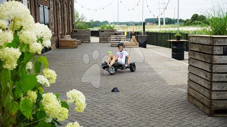 Gokarty - Gokart na pedały Go Kart Pro 100 triker Red Exit Toys  - 2