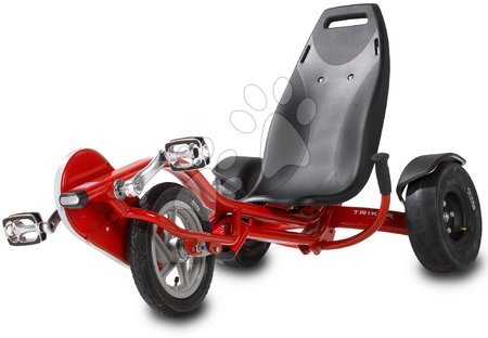 Gokarty - Gokart na pedały Go Kart Pro 100 triker Red Exit Toys  - 6
