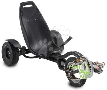 Go kart - Pedálos gokart Go Kart Pro 100 triker Black Exit Toys  - 4