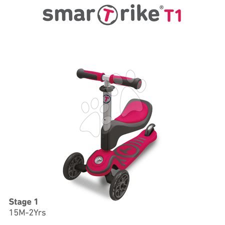 Koloběžky tříkolové - Koloběžka a odrážedlo T1 smarTrike_1