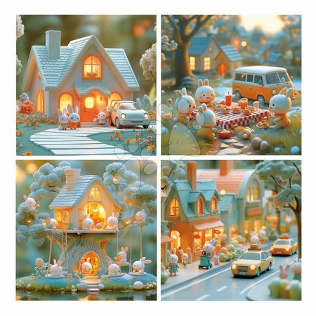 Puzzle für Kinder | Seite 7 - Puzzle Zajačikovia Bunny City Progressive Educa_1