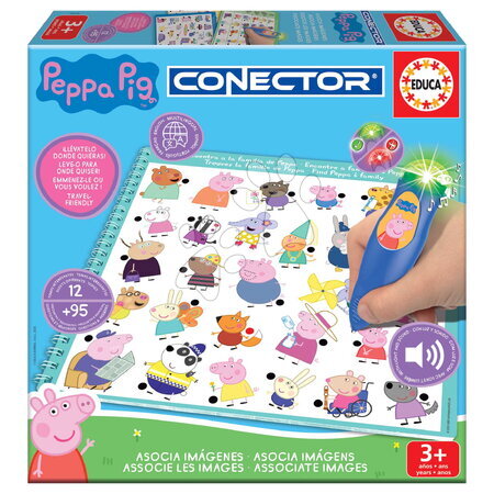 Peppa Pig - Družabna igra Peppa Pig Connector Educa