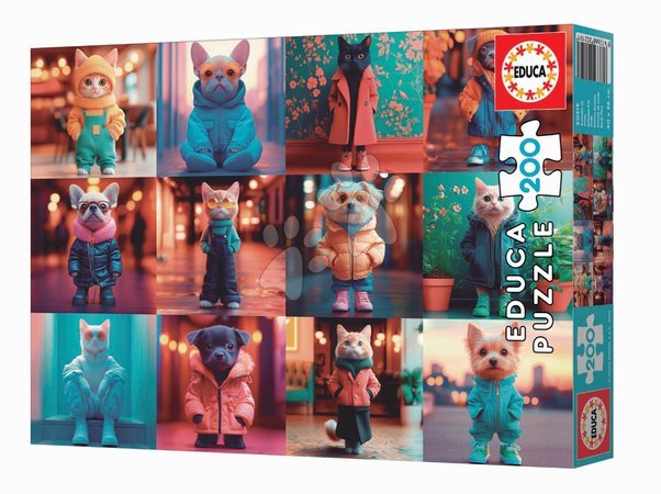 Kinderpuzzles 100–300 Teile - Puzzle Mode Tiere Educa - 2