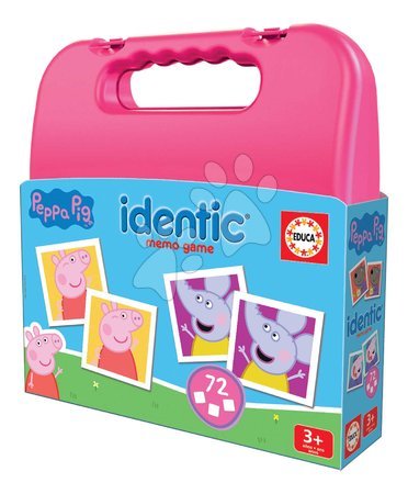Puzzle und Gesellschaftsspiele | Seite 8 - Pexeso im Koffer Peppa Pig Identic Memo Spiel Educa