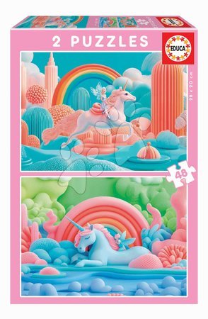 Puzzle für Kinder | Seite 6 - Puzzle Magic Einhörner Educa