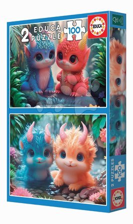 Kinderpuzzles 100–300 Teile - Puzzle Süße Monster Educa - 2