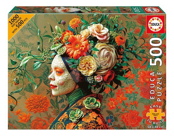 500‑Teile‑Puzzles - Puzzle Eidechsenkönigin Educa