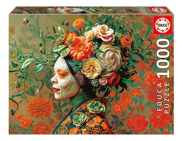1000‑Teile‑Puzzles - Puzzle Eidechsenkönigin Educa